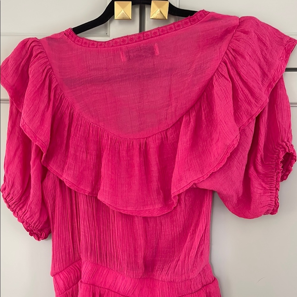 Pink Ruffled Dress - Picture 5 of 5